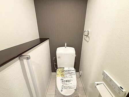 清潔感の高いお手洗い。