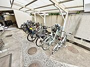 駐輪場も綺麗に整頓されています。※空き状況は都度ご確認下さい。