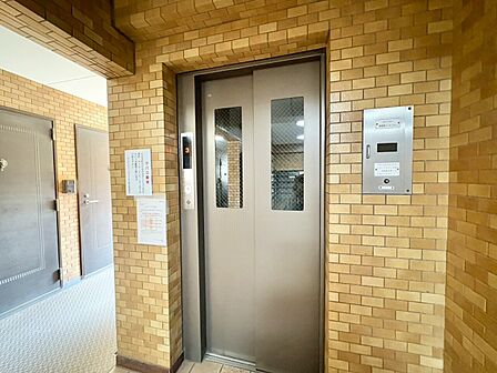 エレベーター完備のため荷物が多くなっても安心。