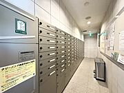郵便受けも、きちんと管理されています。