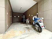 バイク置き場もございます。※空き状況は都度ご確認下さい。