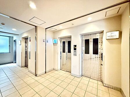 エレベーター完備のため荷物が多くなっても安心。
