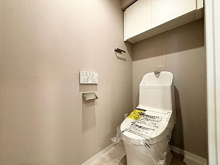 清潔感の高いお手洗い。