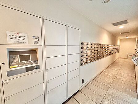 郵便受けも、きちんと管理されています。