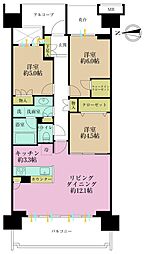 グランドメゾン杉並シーズンシーズン5 3LDKの間取図画像