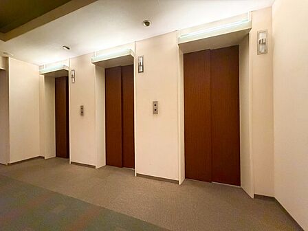 エレベーター完備のため荷物が多くなっても安心。