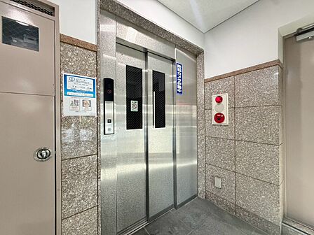 エレベーター完備のため荷物が多くなっても安心。