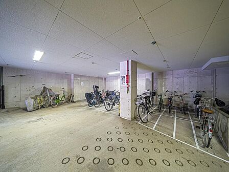 駐輪場も綺麗に整頓されています。※空き状況は都度ご確認下さい。