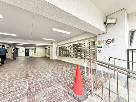 郵便受けも、きちんと管理されています。