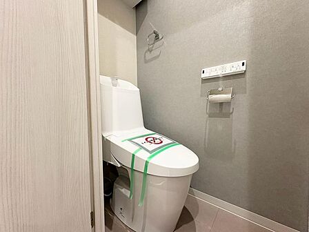 清潔感の高いお手洗い。