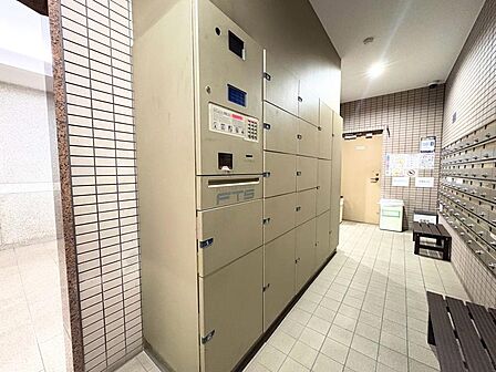 郵便受けも、きちんと管理されています。