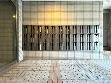 郵便受けも、きちんと管理されています。