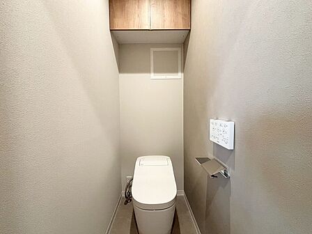 清潔感の高いお手洗い。