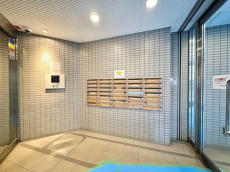 郵便受けも、きちんと管理されています。