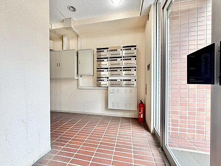 郵便受けも、きちんと管理されています。