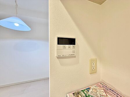 見やすい画面で操作しやすい給湯パネル。