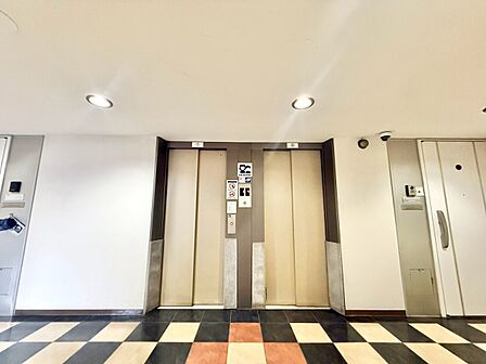 エレベーター完備のため荷物が多くなっても安心。