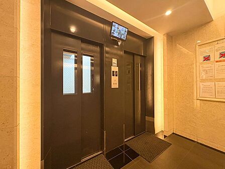 エレベーター完備のため荷物が多くなっても安心。