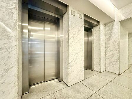 エレベーター完備のため荷物が多くなっても安心。