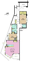 西荻窪デュープレックス 2LDKの間取図画像