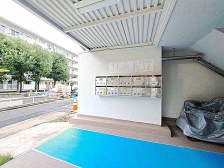 郵便受けも、きちんと管理されています。