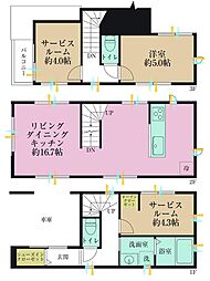 北新宿3丁目A号棟戸建て