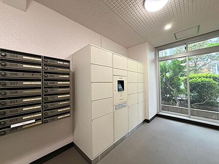 郵便受けも、きちんと管理されています。