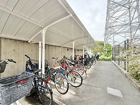 駐輪場も綺麗に整頓されています。※空き状況は都度ご確認下さい。