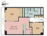 間取り：2LDK、専有面積51.23?、バルコニー面積7?