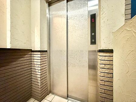 エレベーター完備のため荷物が多くなっても安心。