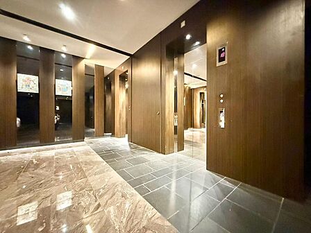 エレベーター完備のため荷物が多くなっても安心。