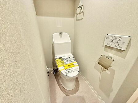 清潔感の高いお手洗い。