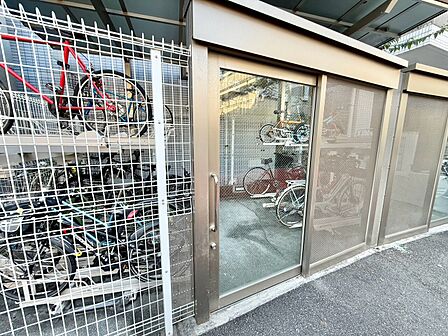 駐輪場も綺麗に整頓されています。※空き状況は都度ご確認下さい。
