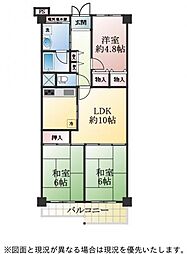 間取図画像 3LDK