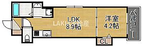 (仮称)F asecia algol  ｜ 大阪府大阪市住之江区安立1丁目（賃貸アパート1LDK・1階・29.55㎡） その2