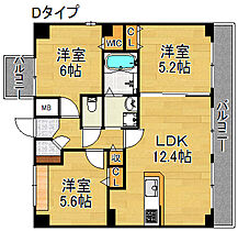 ZioVIII 清水丘  ｜ 大阪府大阪市住吉区清水丘2丁目（賃貸マンション3LDK・4階・64.24㎡） その2