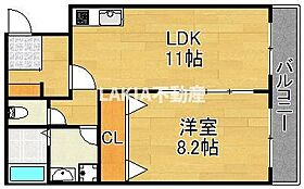 アンジュール万代  ｜ 大阪府大阪市住吉区万代6丁目（賃貸マンション1LDK・3階・41.00㎡） その2