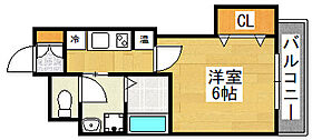 みおつくし岸里II  ｜ 大阪府大阪市西成区千本南1丁目（賃貸マンション1K・1階・22.10㎡） その2