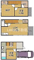 玉出東一丁目新築戸建  ｜ 大阪府大阪市西成区玉出東1丁目（賃貸一戸建2SLDK・1階・82.88㎡） その2