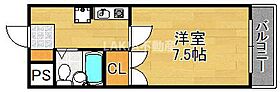 辰巳ハイツ  ｜ 大阪府大阪市西成区花園南2丁目（賃貸マンション1K・1階・20.90㎡） その2