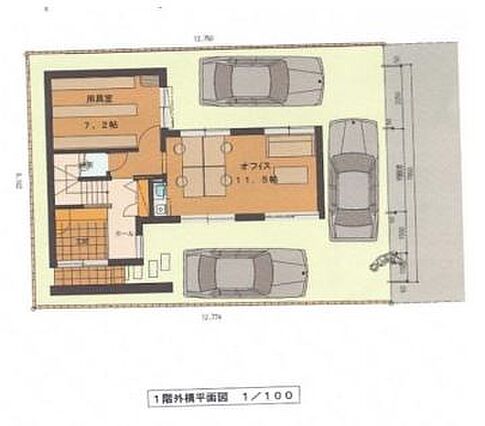 1階平面図