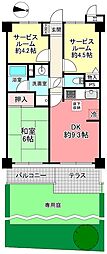 間取図画像 3DK