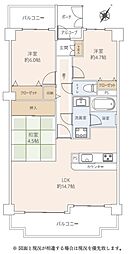 間取図画像 3LDK