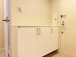 清潔感のある空間を保てるよう、収納スペースを広く設けてますので、玄関をスッキリ綺麗な空間に纏めます。