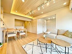 新川崎グランドハイツ 3LDKのリビング/ダイニング