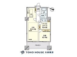 間取図画像 1SLDK