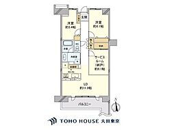 間取図画像 2SLDK