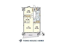 パレステージ上野 2LDKの間取図画像