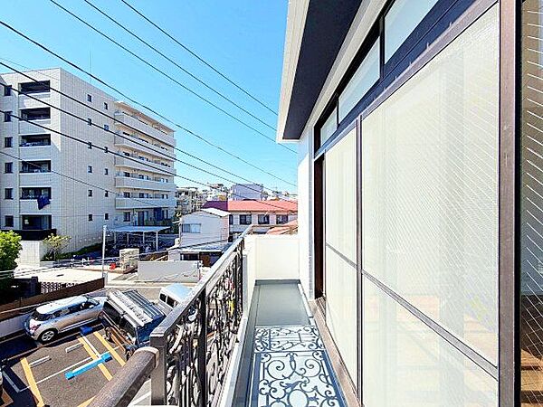 バルコニーを拡大表示