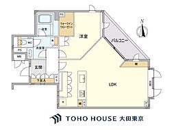 インペリアル表参道 1LDKの間取図画像